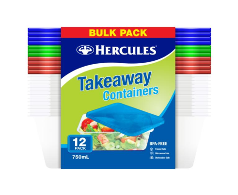 Hercules Takeaway Container 750ml 