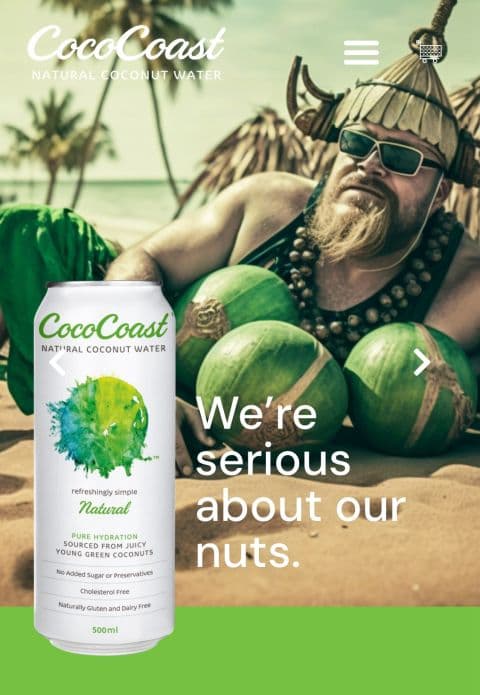 CocoCoast Coconut Water