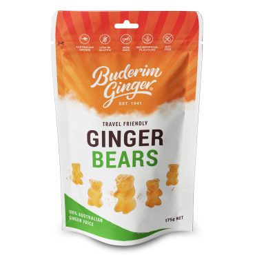 Buderim Ginger Bears 175g 